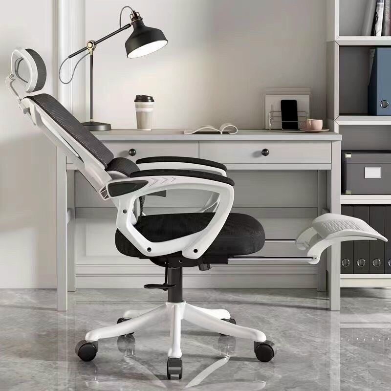 Ghế Công Thái Học Cao Cấp TMS08 Trắng