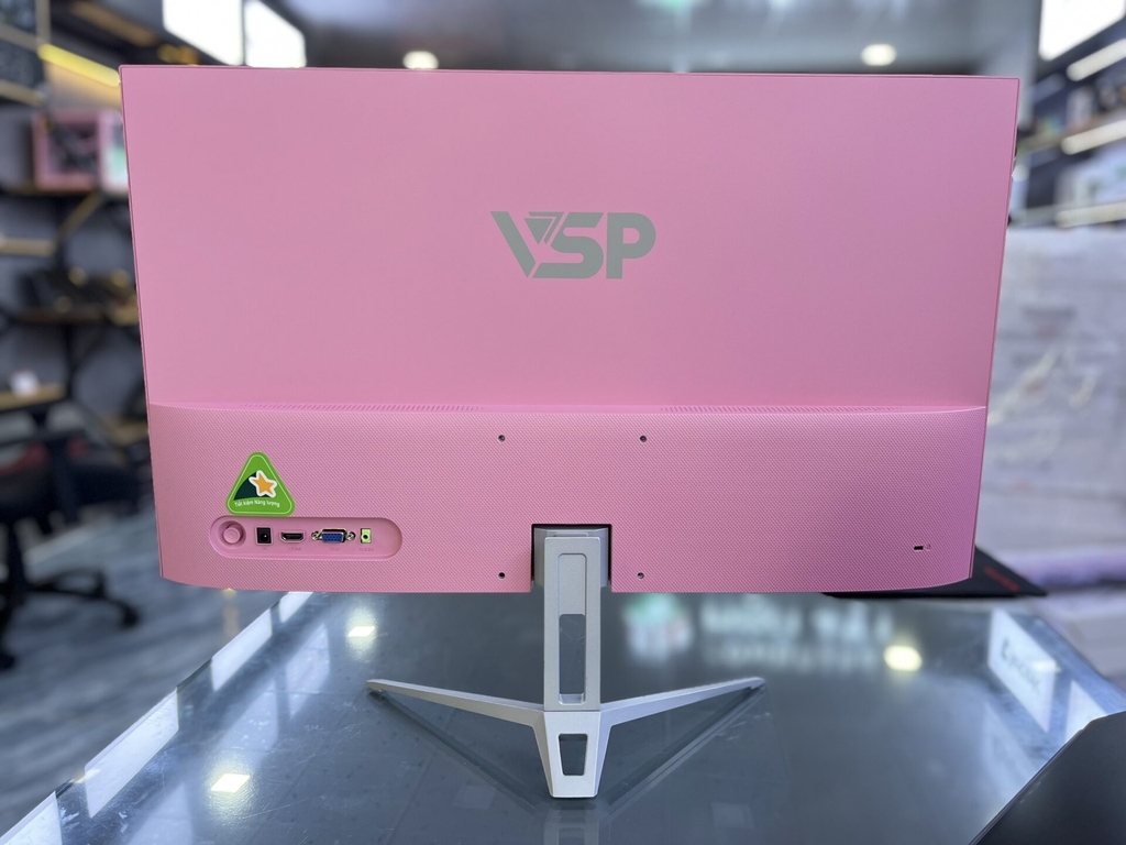 Màn hình 27 inch VSP V2704S tràn viền Hồng (Full-HD, IPS, 75HZ)