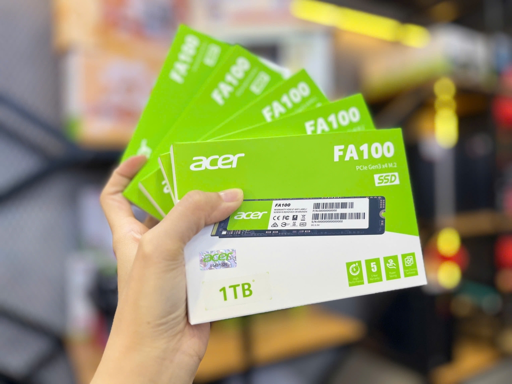 SSD Nvme ACER FA100 1TB | M.2 PCIe Gen3x4