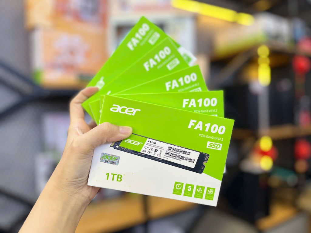 SSD Nvme ACER FA100 1TB | M.2 PCIe Gen3x4