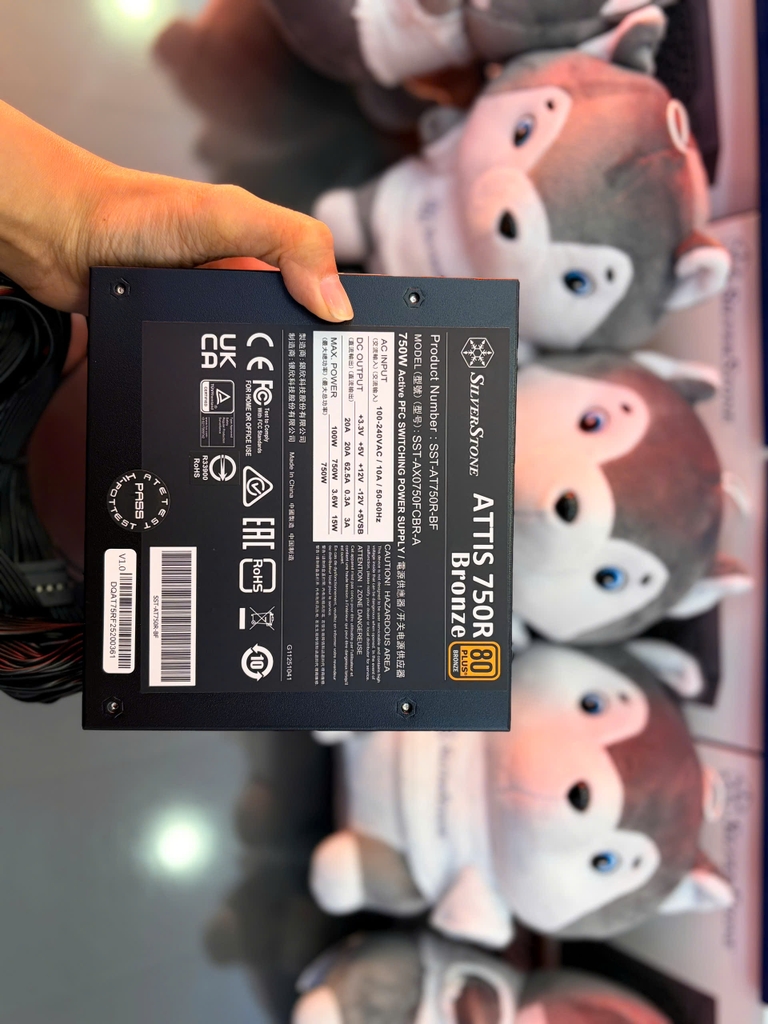 Nguồn SilverStone SST-AT750R-BF ATTIS 750R 80 PLUS Bronze 750W ATX 3.1