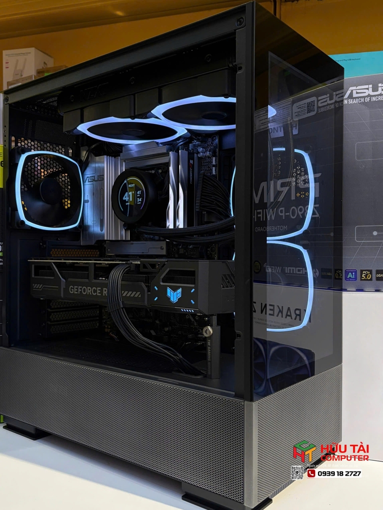 Thùng máy Montech Sky Two | Mid Tower, Kèm sẵn 4 fan RGB