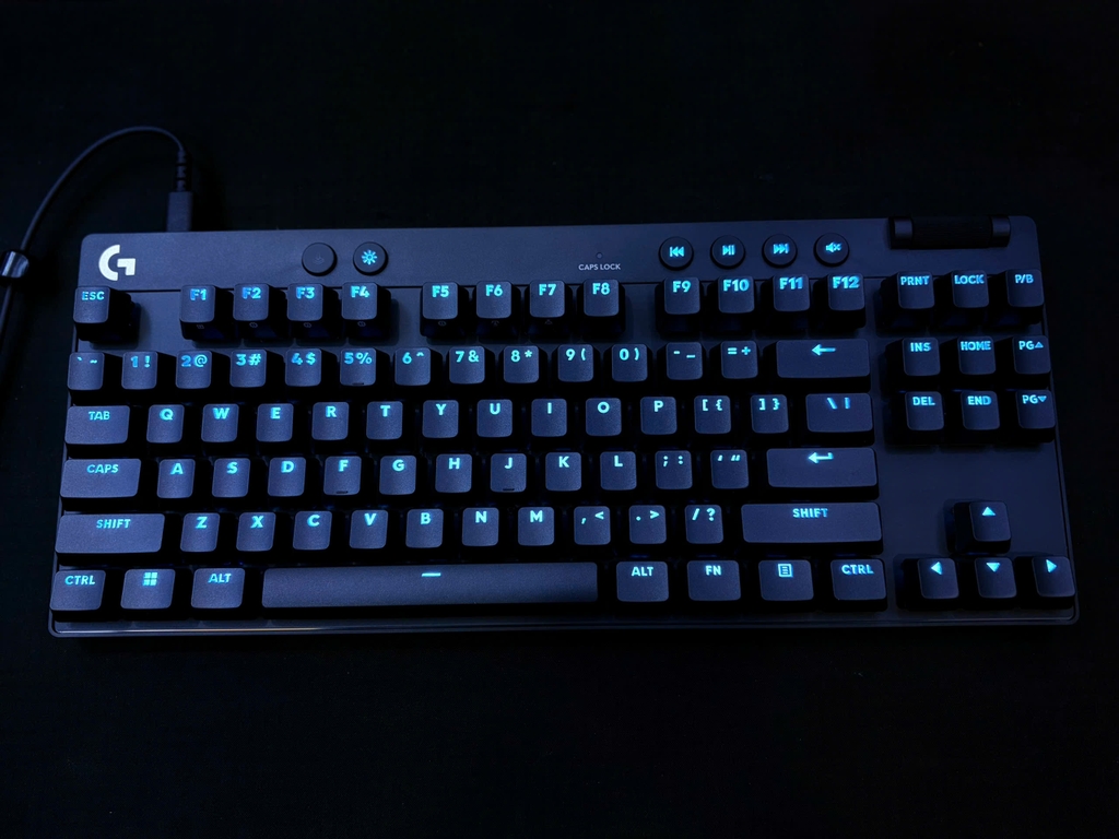 Bàn phím Logitech PRO X TKL RAPID Black