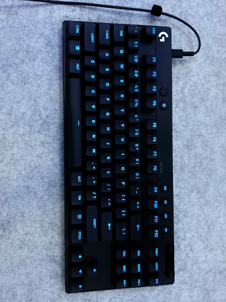 Bàn phím Logitech PRO X TKL RAPID Black