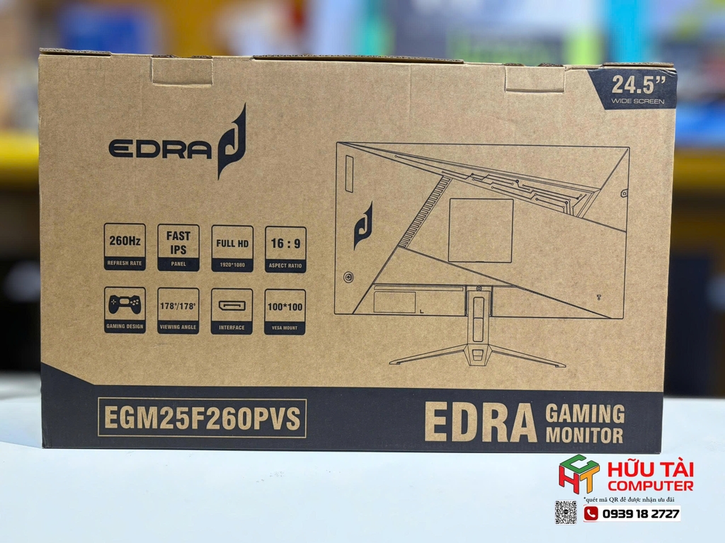 Màn hình E-DRA EGM25F260PVS 25
