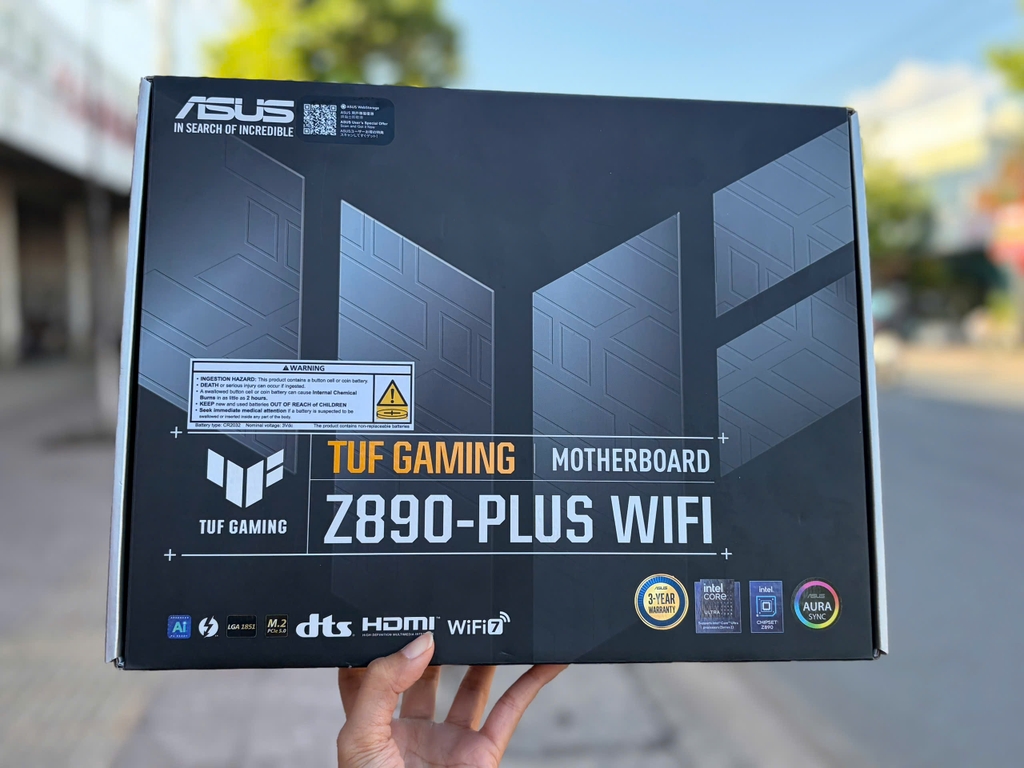 Mainboard Asus TUF GAMING Z890 PLUS WIFI DDR5