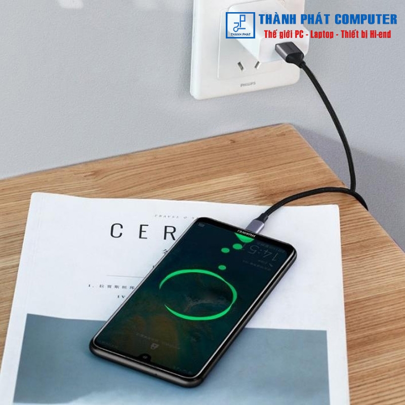 Cáp USB to Micro USB dài 3m bọc dù Ugreen 60403