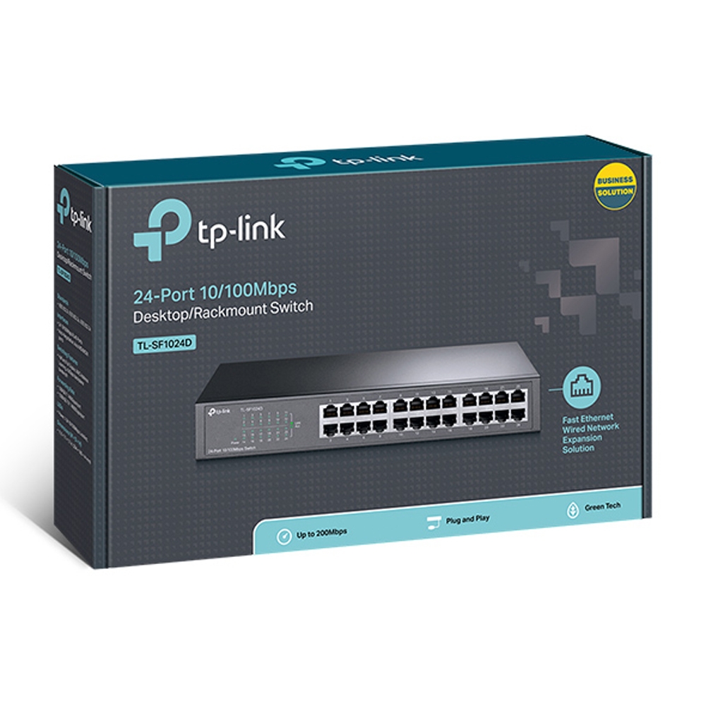TP-LINK TL-SF1024D/100 (SWITCH 24 Port/100Mb)