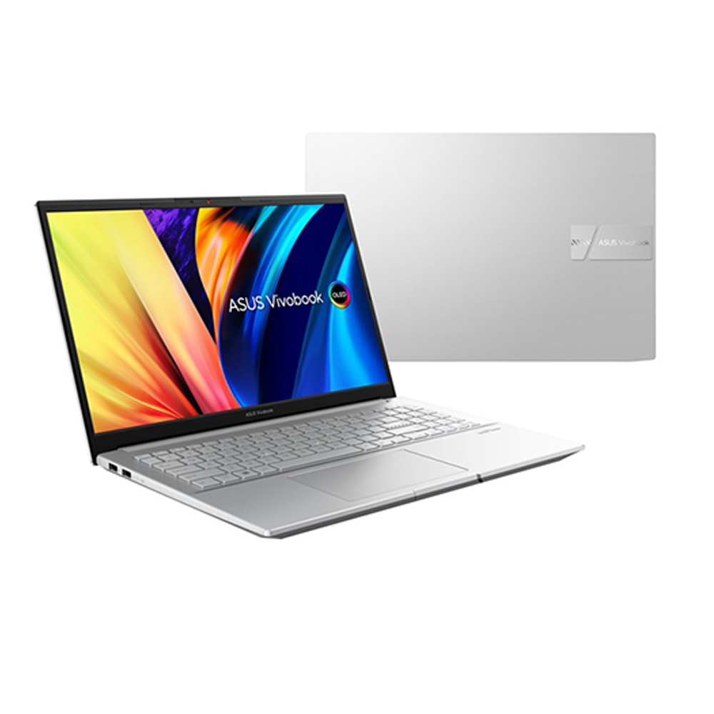 Laptop Asus Vivobook Pro 15 OLED M6500QC-MA005W (Ryzen 7- 5800H | 16GB | 512GB | RTX 3050 4GB | 15.6-inch 2.8K | Win 11 | Bạc)