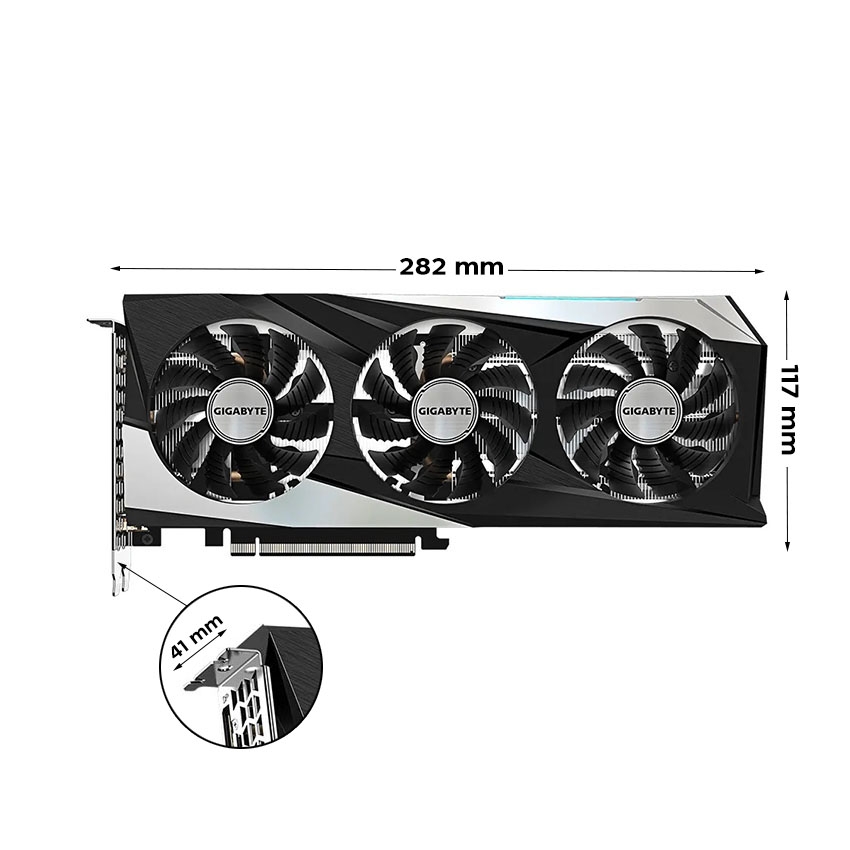 VGA GIGABYTE GeForce RTX 3060 Ti GAMING OC 8G (rev. 2.0) (GV-N306TGAMING OC-8GD)