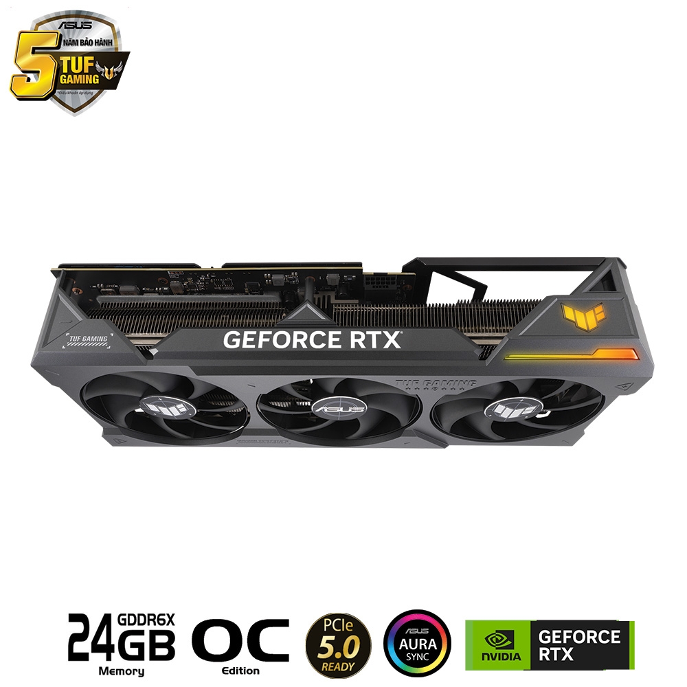 VGA Asus TUF RTX 4090 OC 24GB Gaming (TUF-RTX4090-O24G-GAMING)