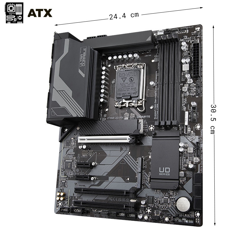 Bo Mạch Chủ GIGABYTE Z790 UD AX​ DDR5 (WIFI + BLUEBOOTH)