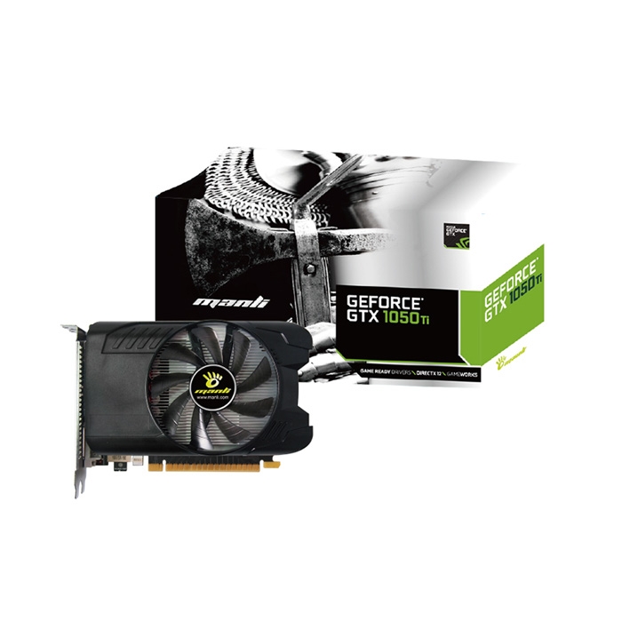 VGA  Manli GEFORCE GTX 1050 TI 4GB