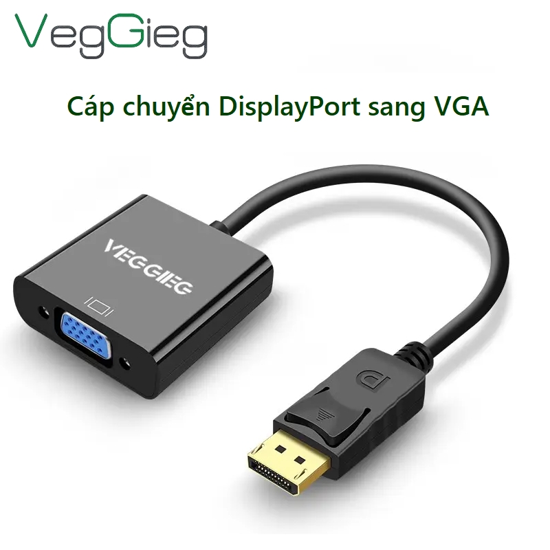 Bộ chuyển đổi VegGieg DP sang VGA V-Z615