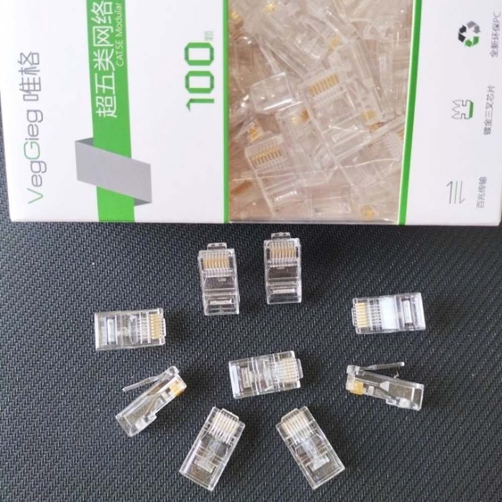 Hạt mạng RJ45 CAT5 VegGieg V-E003