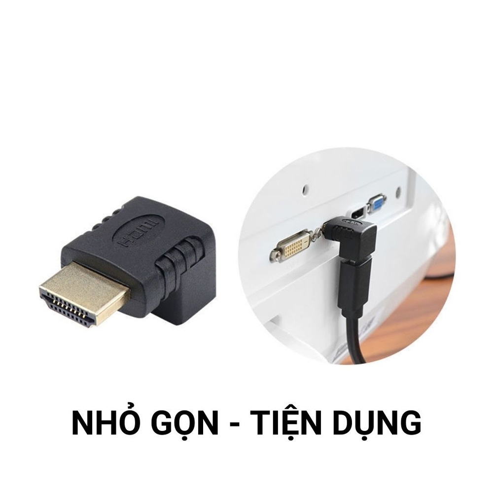 Đầu Nối HDMI Vuông Góc VegGieg V-S104