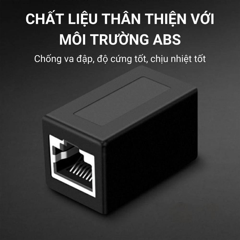 Đầu Nối Mạng RJ45 2 Đầu Âm VegGieg V-S112