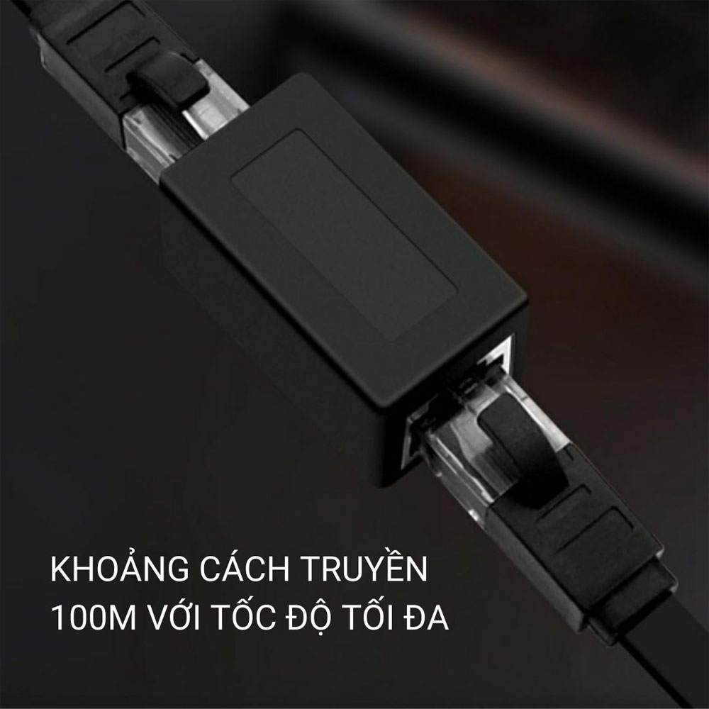 Đầu Nối Mạng RJ45 2 Đầu Âm VegGieg V-S112