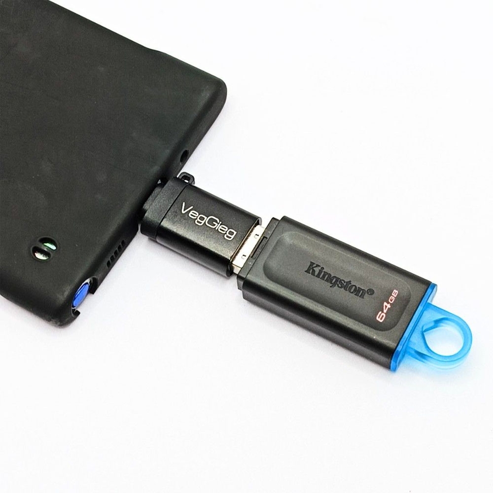 Cổng Chuyển Đổi Type-C Dương Sang USB 3.0 Âm VegGieg V-S101