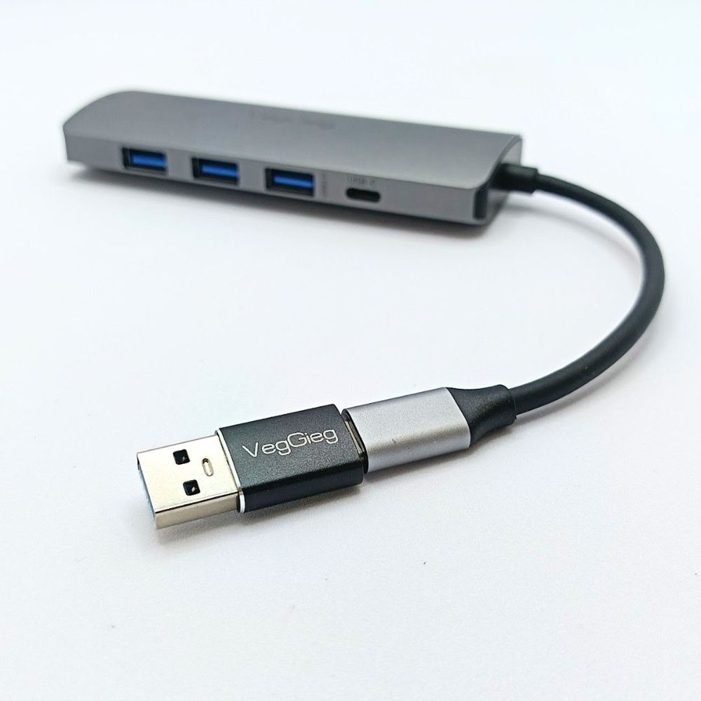 Cổng Chuyển USB 3.0 Sang Type-C Âm VegGieg V-S122