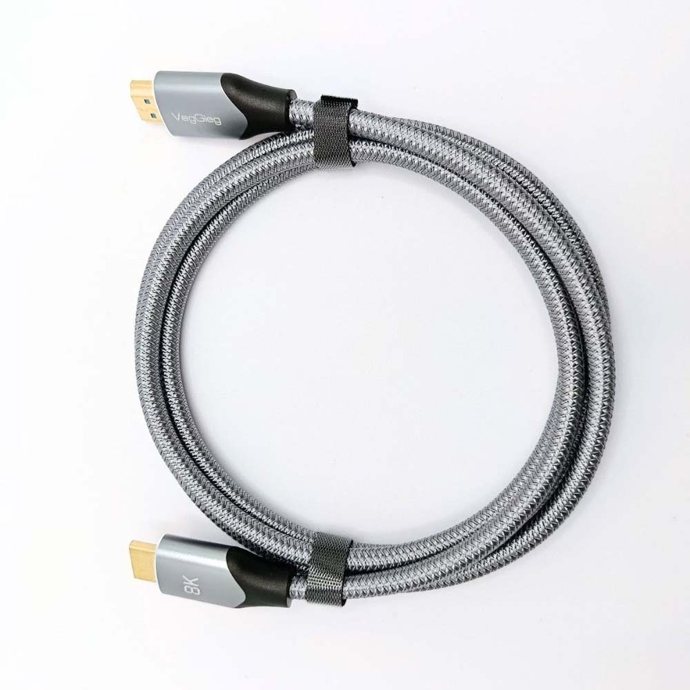 Cáp HDMI 2.1 VegGieg 4K144Hz/8K60Hz V-H402 (dài 1,5m - 5m)