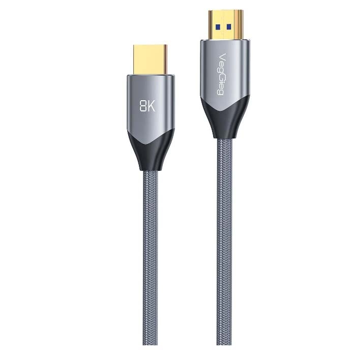 Cáp HDMI 2.1 VegGieg 4K144Hz/8K60Hz V-H402 (dài 1,5m - 5m)