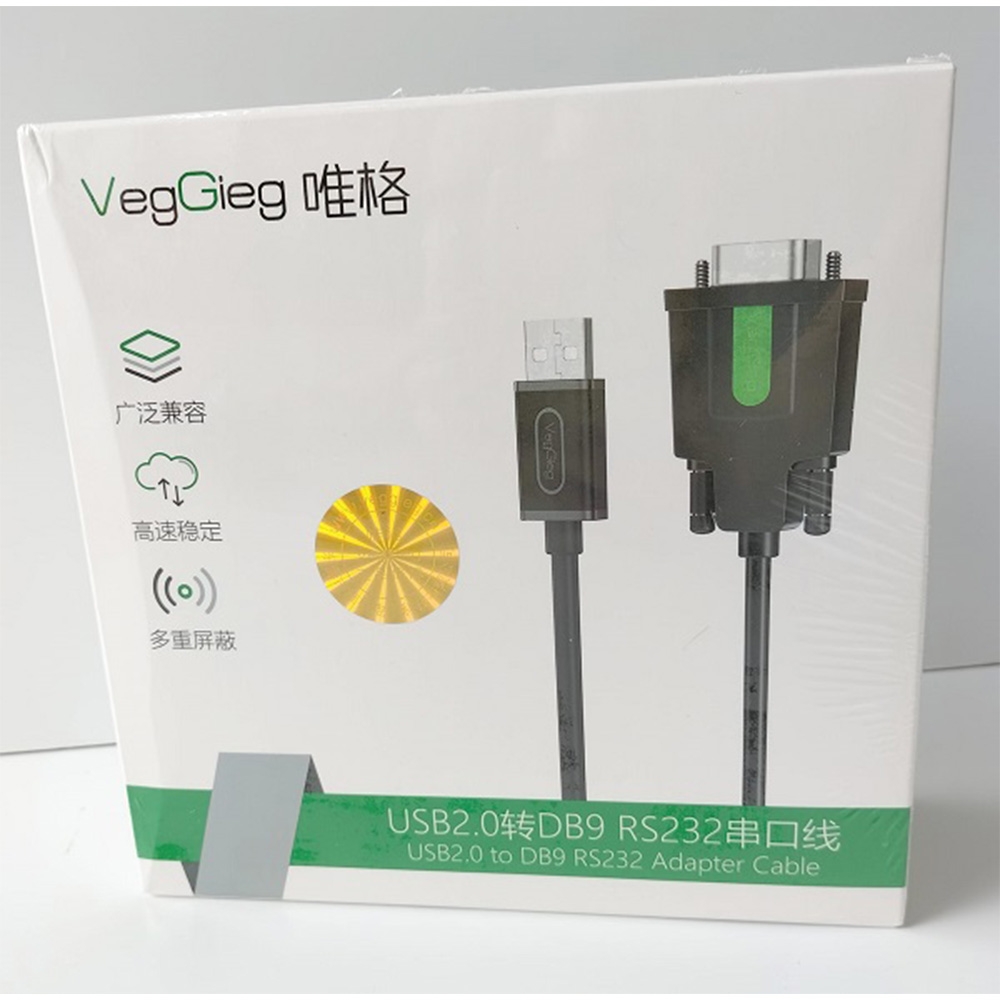 Cáp chuyển đổi VegGieg USB sang COM(RS232) V-U401
