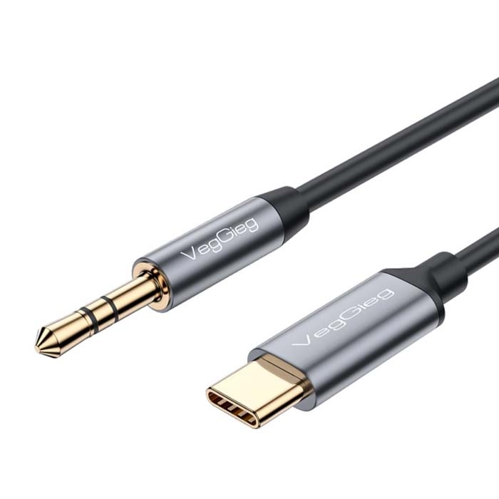 Cáp chuyển đổi VegGieg Type-C sang Audio DC 3.5mm V-A624