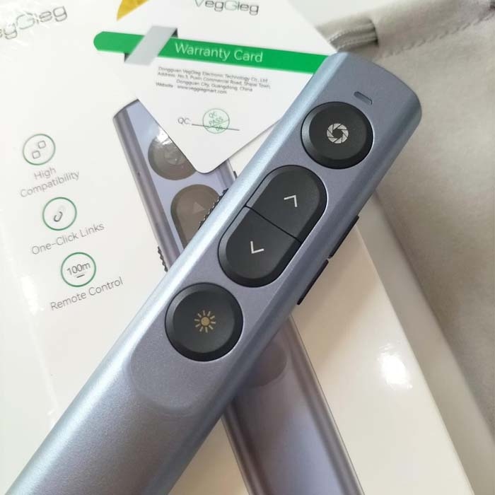 Bút trình chiếu VegGieg cảm biến laser đỏ V-LP002