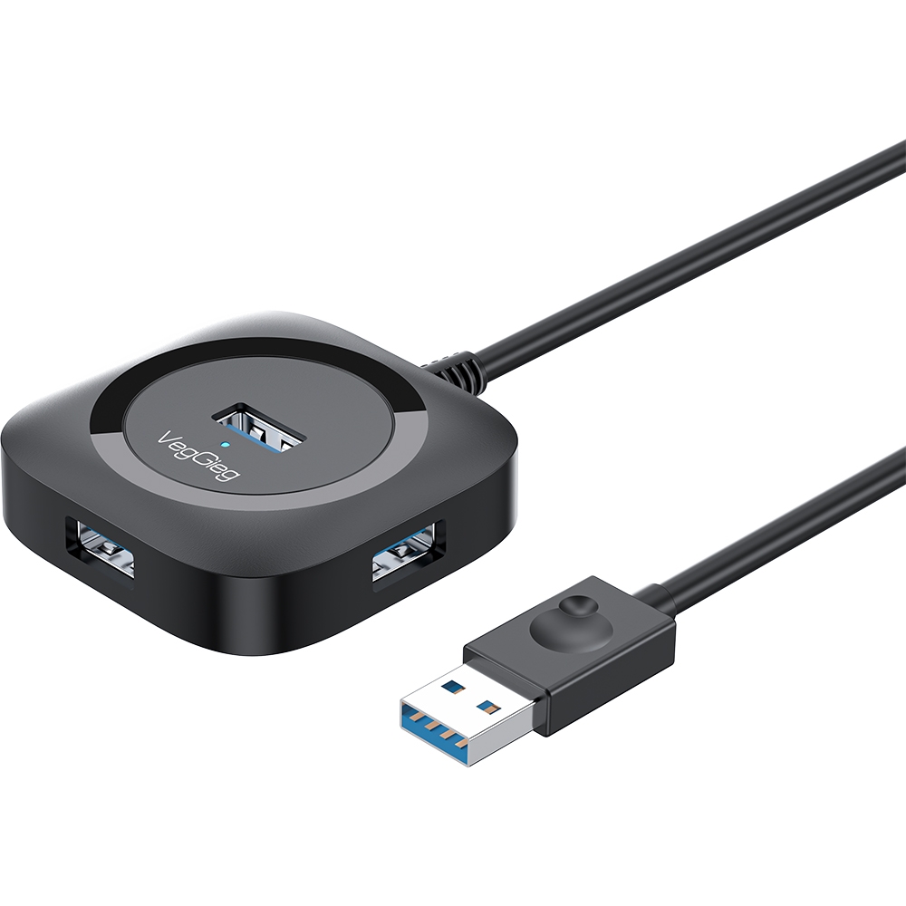 HUB USB VegGieg USB 3.0 ra 4 Cổng USB 3.0 V-U342