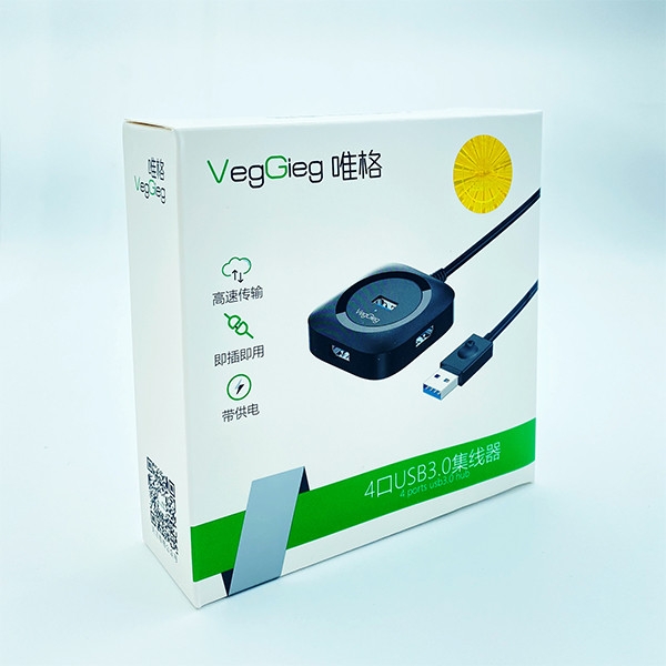 HUB USB VegGieg USB 3.0 ra 4 Cổng USB 3.0 V-U342