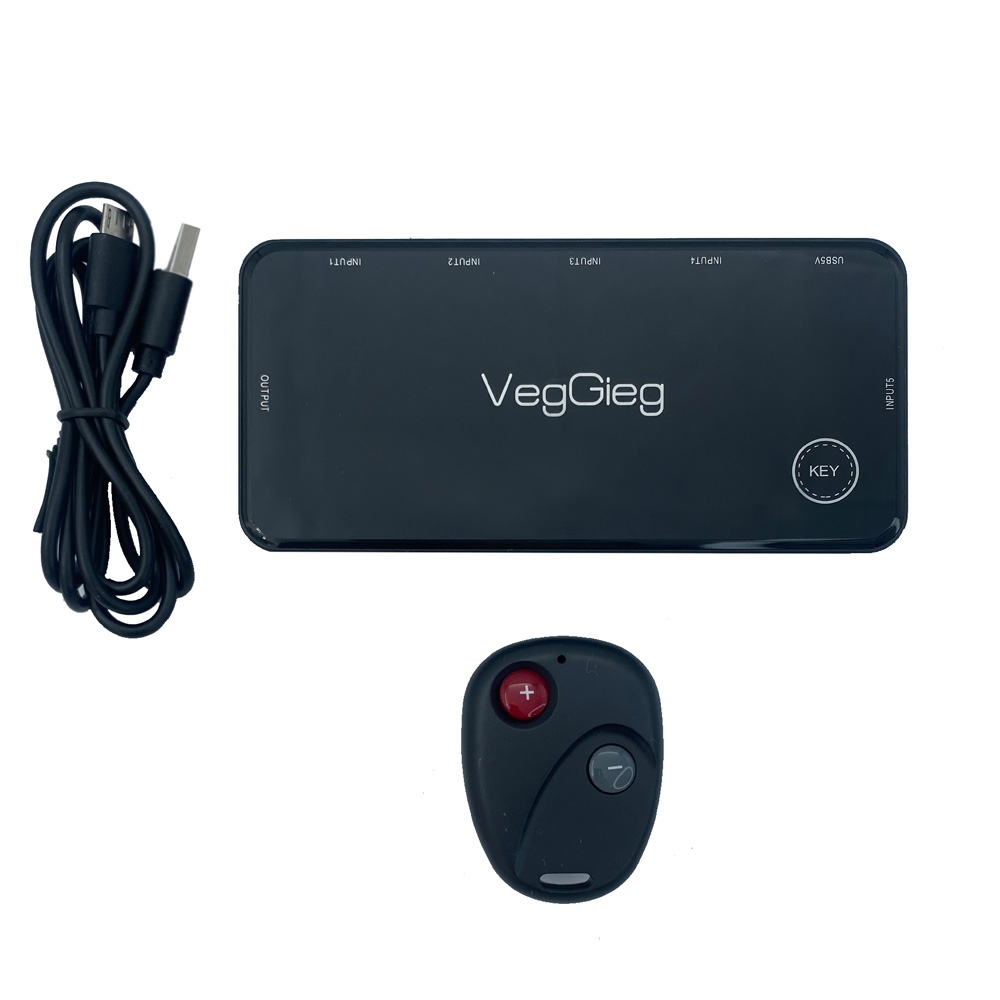Bộ gộp HDMI 5 thiết bị vào 1 VegGieg V-HD05