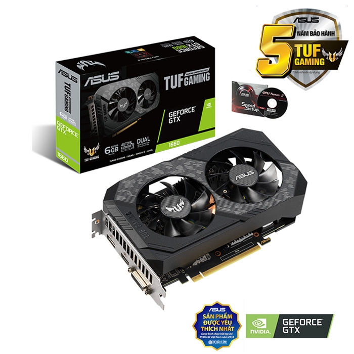 VGA Asus Tuf GTX 1660 Super-6G Gaming