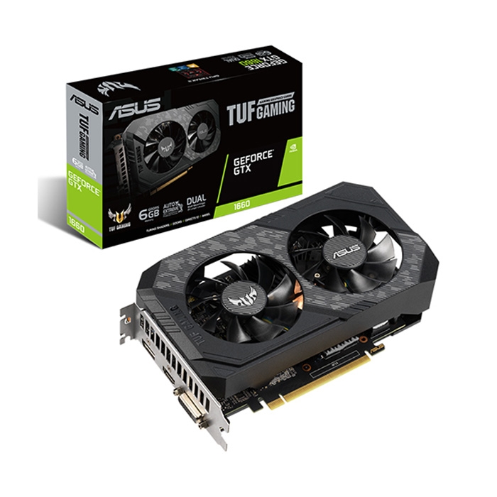 VGA Asus Tuf GTX 1660 Super OC Edition 6GB
