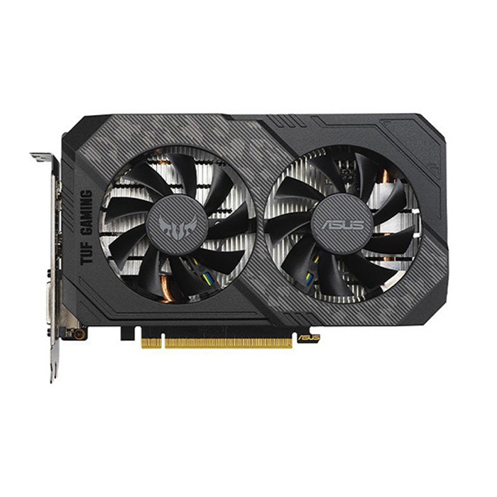 CARD MÀN HÌNH ASUS TUF GTX 1650-O4GD6-P-GAMING (4GB GDDR6| 128-BIT| DVI+HDMI+DP| 1X6-PIN)