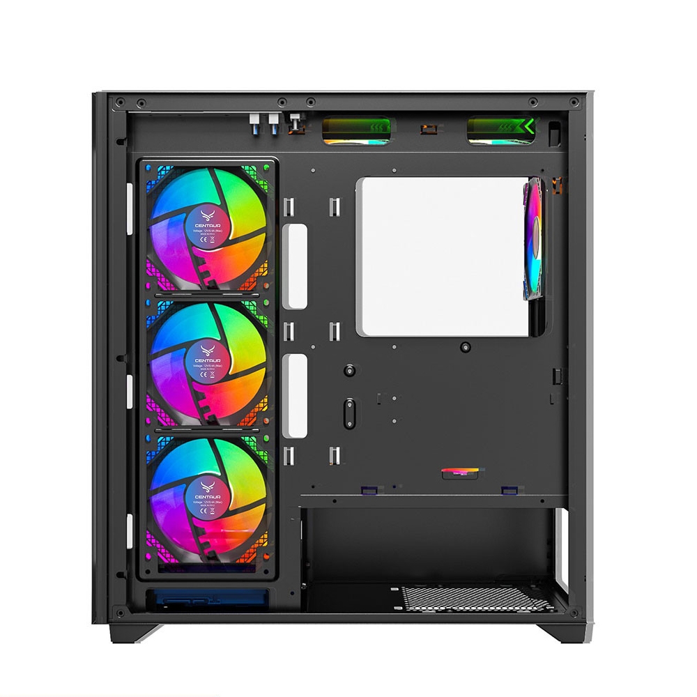 Vỏ case Centaur CT-Nova (Mid Tower/Màu TRẮNG/ĐEN) - No Fan