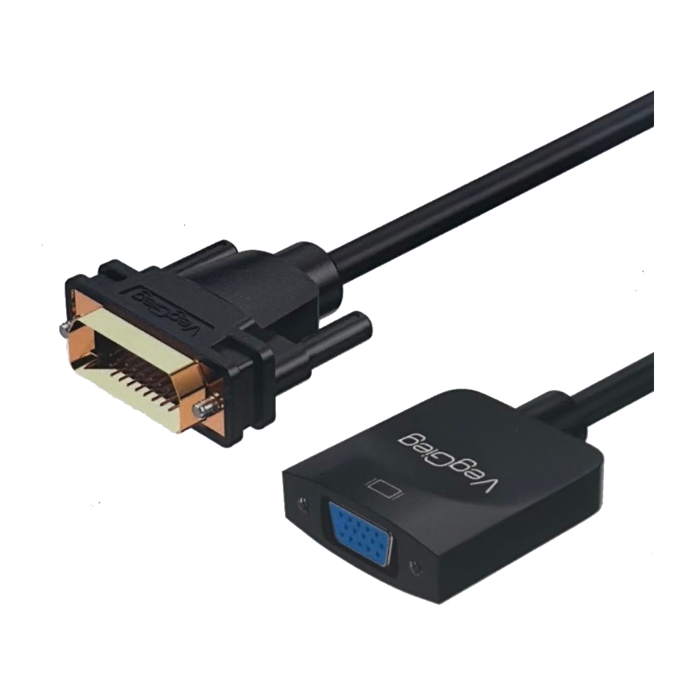 Bộ chuyển đổi VegGieg DVI24+1 Sang VGA V-Z619
