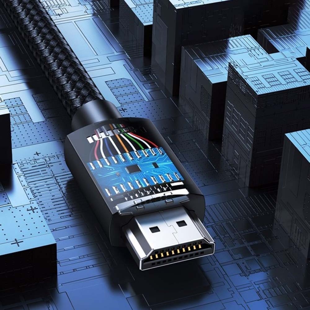 Cáp HDMI 2.0 bện nylon dài 3m 4K@60Hz Ugreen 40102