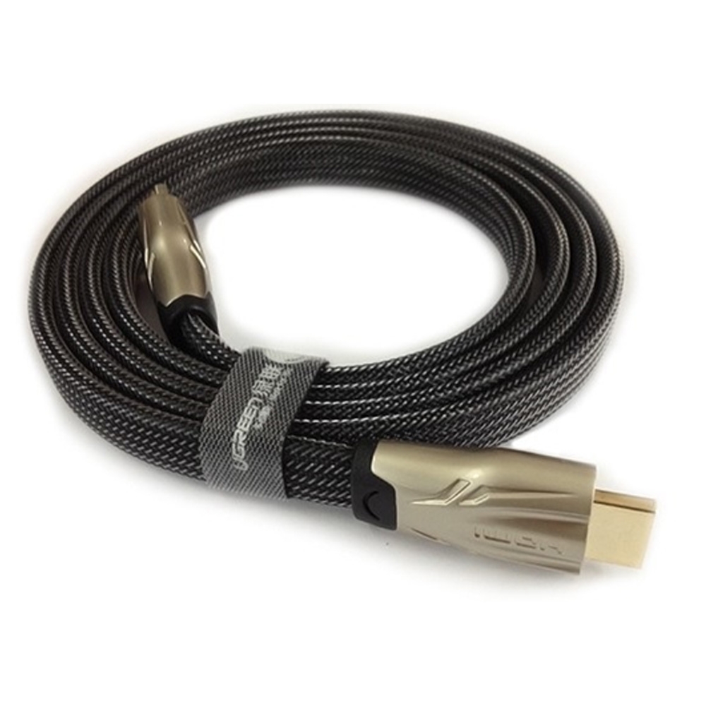 Cáp HDMI 2m dây dẹt bọc lưới 4K Ugreen 10252