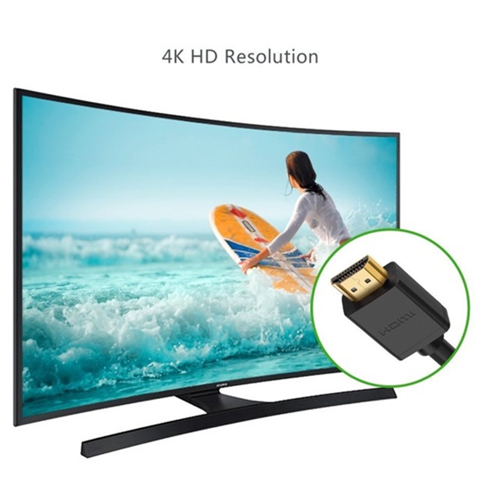 Cáp HDMI 1.4 bẻ góc vuông dài 1m Ugreen 10172