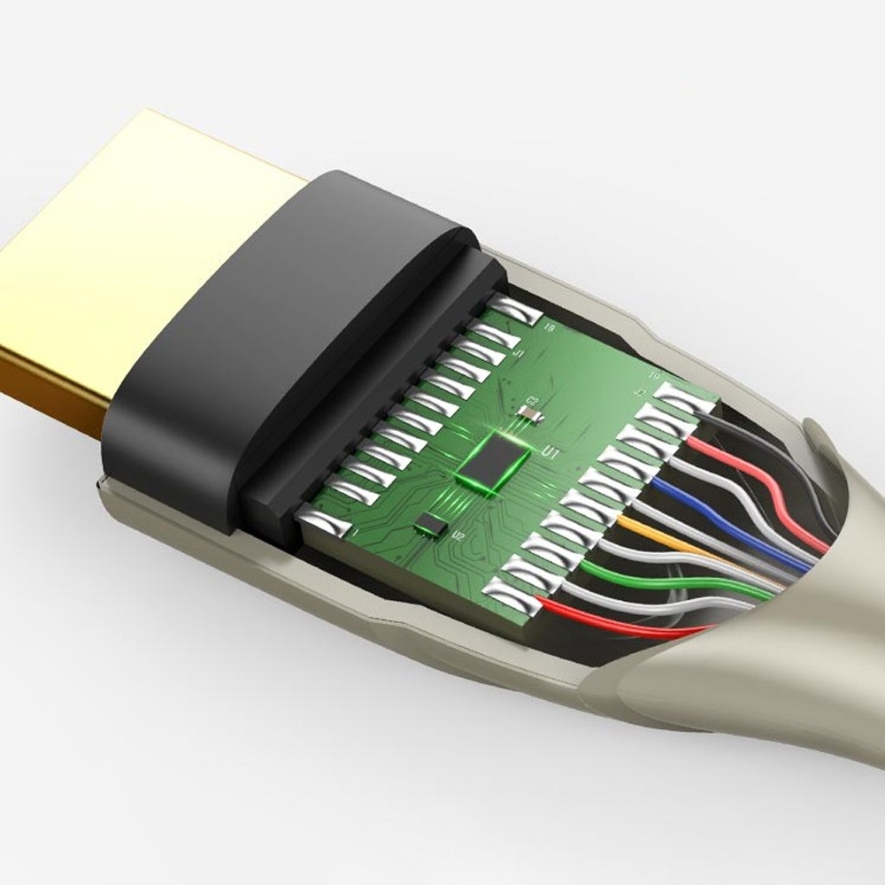 Cáp HDMI 2.0 Carbon Dài 3m 4K@60Hz Ugreen 50109