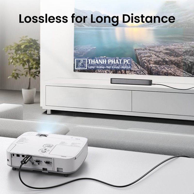Cáp HDMI 2.1 Sợi quang 40m 8K/60Hz Ugreen 50400