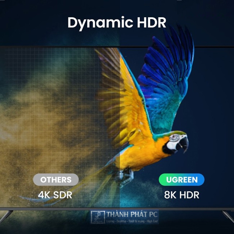 Cáp HDMI 2.1 Sợi quang 40m 8K/60Hz Ugreen 50400