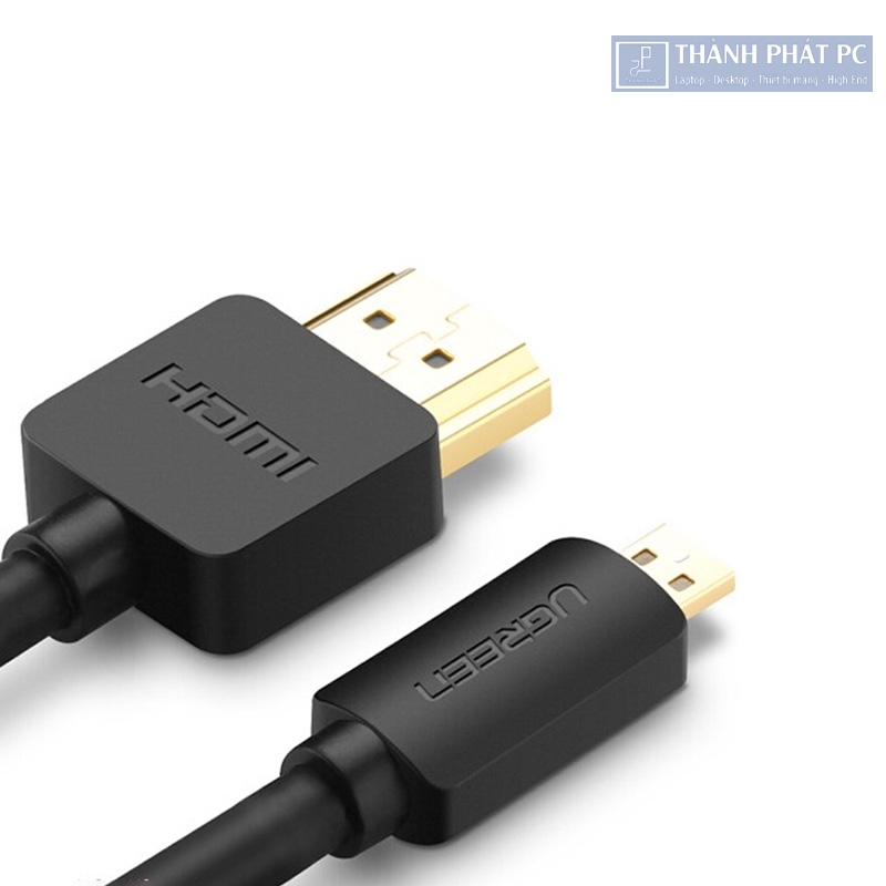 Cáp chuyển đổi Micro HDMI to HDMI dài 2m 4K60Hz Ugreen 30103