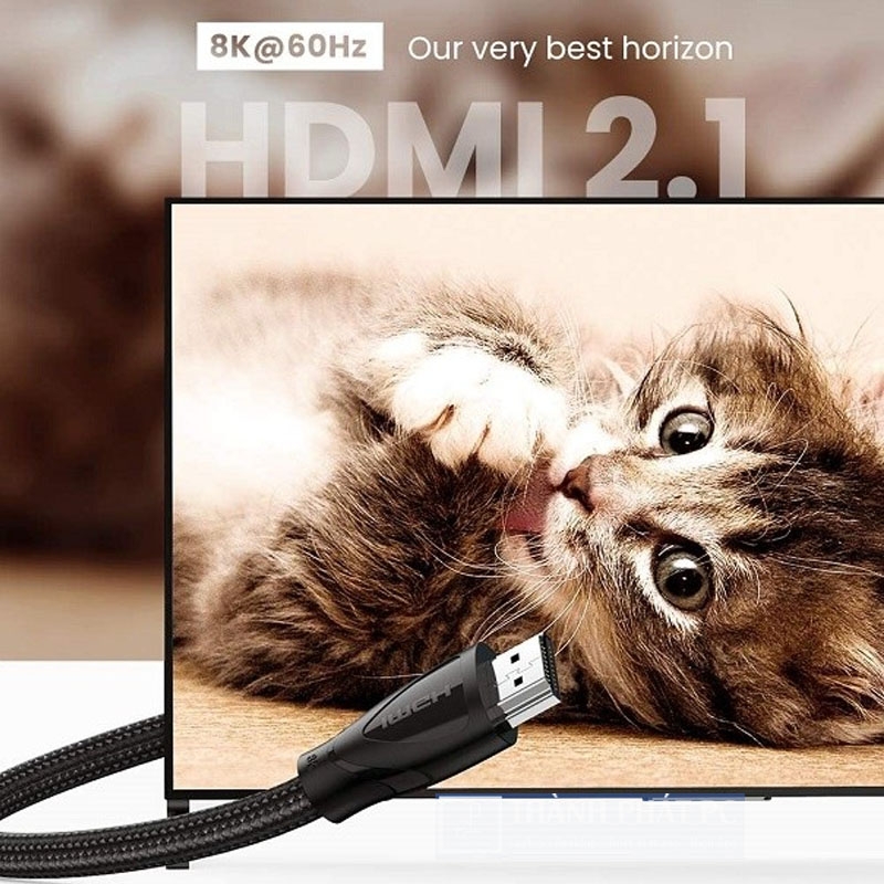 Cáp HDMI 2.1 dài 2m Ultra HD 8K@60Hz Ugreen 80403