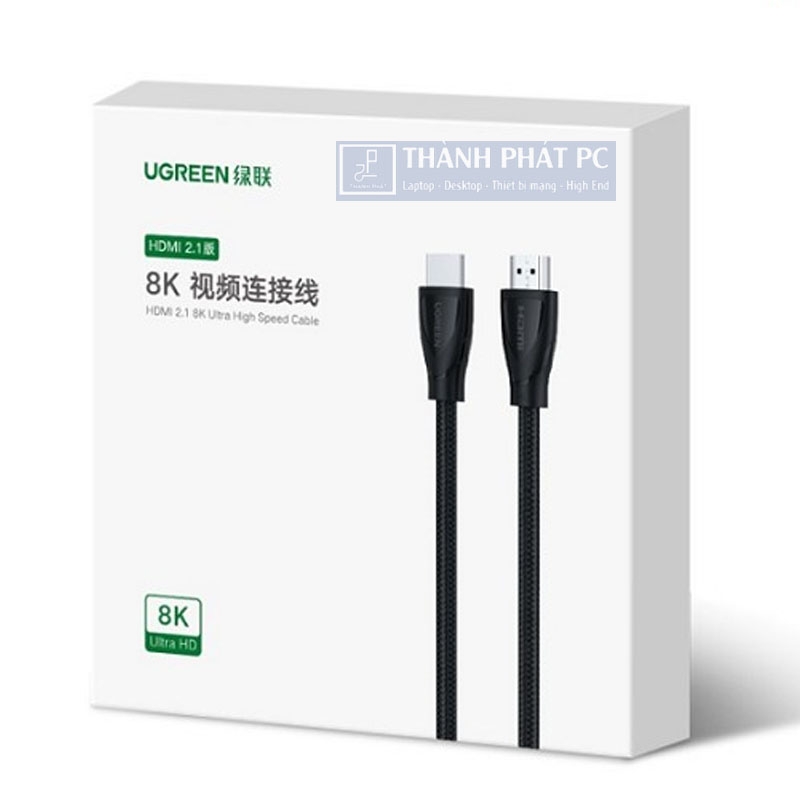 Cáp HDMI 2.1 dài 1,5m Ultra HD 8K@60Hz Ugreen 80402