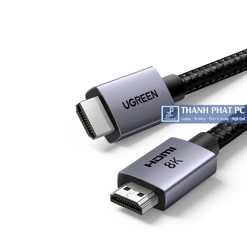 Cáp HDMI 2.1 Cao cấp dài 2m 8K@60Hz 48Gbps Ugreen 25910