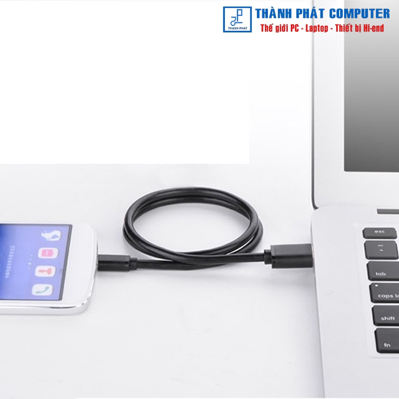 Cáp micro USB dài 25cm Ugreen 10834
