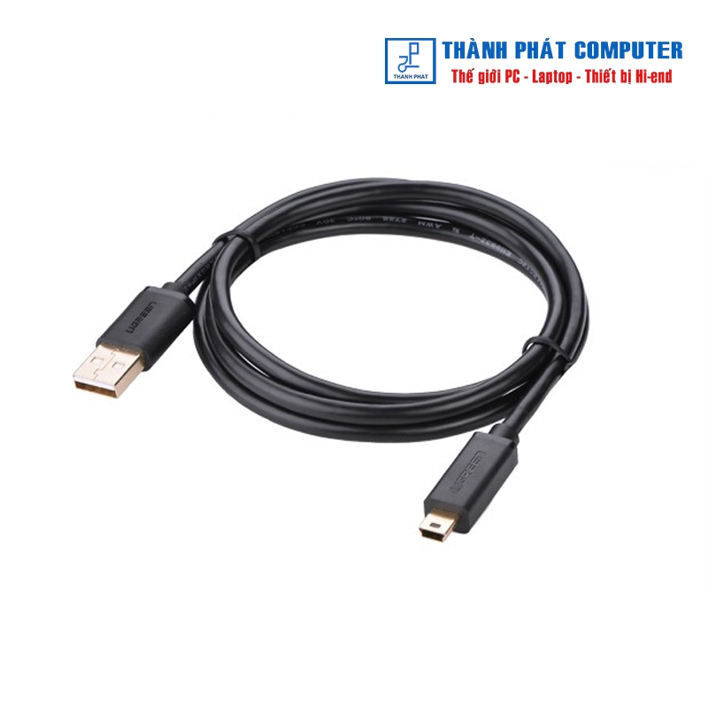 Cáp USB 2.0 to Mini USB 0.5m Ugreen 10354