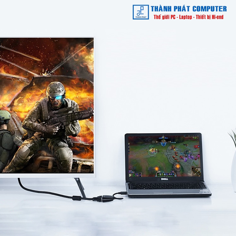 Cáp chuyển đổi HDMI to VGA Ugreen 40253